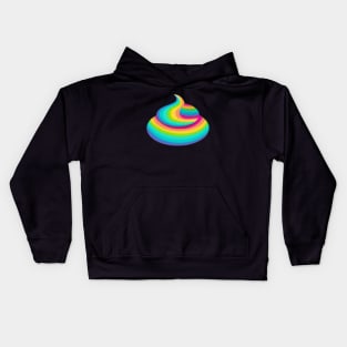 Pastel Poop Kids Hoodie